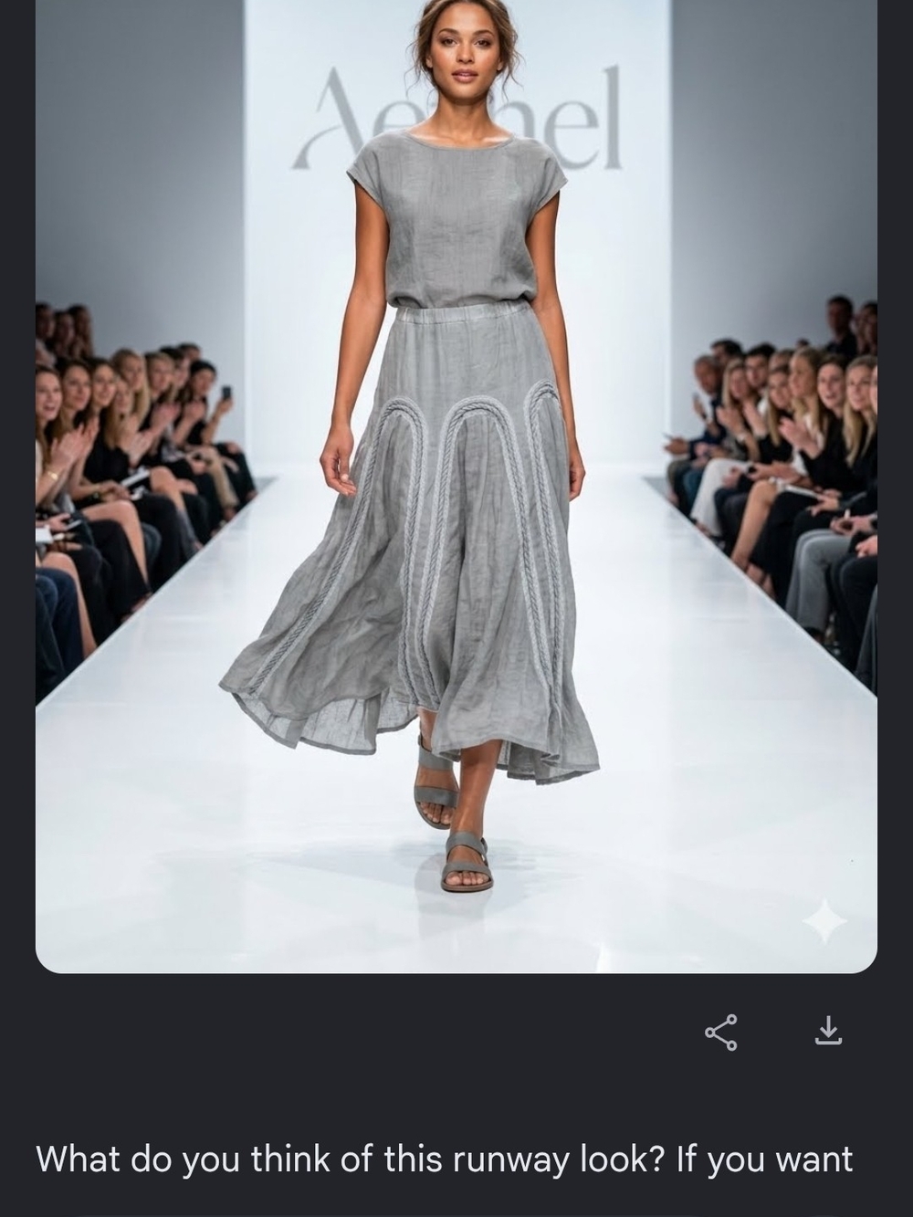 Light Gray Flowing Midi Skirt - Elegant Everyday Wear